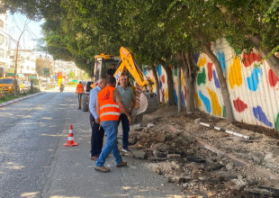 متابعة الاعمال الميدانية وتعزيز صمود أبناء مدينة طولكرم