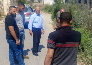 متابعة الاعمال الميدانية وتعزيز صمود أبناء مدينة طولكرم