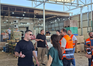 مشروع توسعة وتطوير سوق الجملة في طولكرم