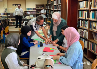 نشاطات مكتبة بلدية طولكرم