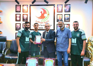 رئيس بلدية طولكرم يستقبل أبطال جمعية رواحل الخيرية ويحتفي بإنجازهم الدولي 🏆🇵🇸