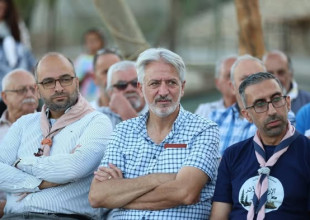 مشاركة رئيس بلدية بيت جالا واعضاء المجلس البلدي في حفل اختتام المخيم التدريبي الحادي والثلاثين "الإرث والأثر".