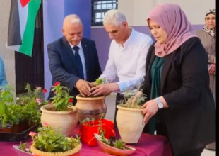 Opening of the school year at the Mughtaribeen School