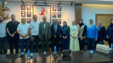 زيارة وفد من جمعية الأيادي الزراعية لبلدية طولكرم
