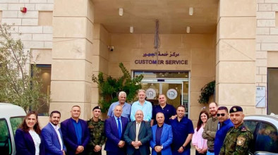 رئيس بلدية بيت جالا وأعضاء المجلس البلدي يستقبلون تجمع العلاقات العامة والإعلام لمؤسسات بيت لحم.