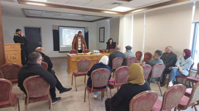 Beit Jala Municipality holds a community meeting regarding the rehabilitation project of the northern Talitha Qomi Street and part of the eastern one