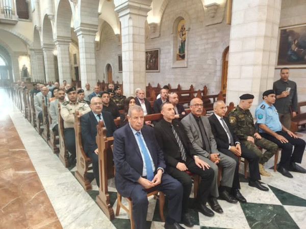 مشاركة رئيس بلدية بيت جالا في القداس الإلهي الذي أُقيم عن راحة أرواح ضحايا الزلزال المدمّر في جمهورية فنزويلا البوليفارية.