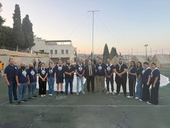 مشاركة رئيس بلدية بيت جالا واعضاء المجلس البلدي في حفل اختتام المخيم التدريبي الحادي والثلاثين "الإرث والأثر".