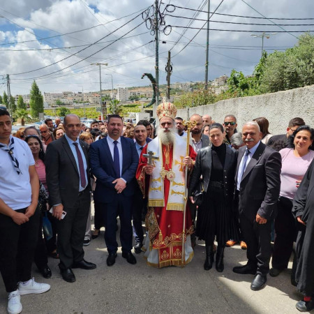 Beit Jala Mayor Participates in Eid Al-Khader Celebrations in the City